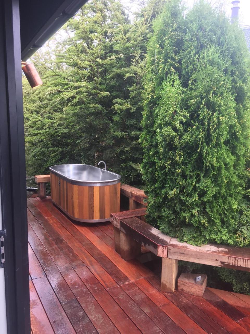 Black Beech House With Stunning Outdoor Bath Lake Tekapo Ngoại thất bức ảnh